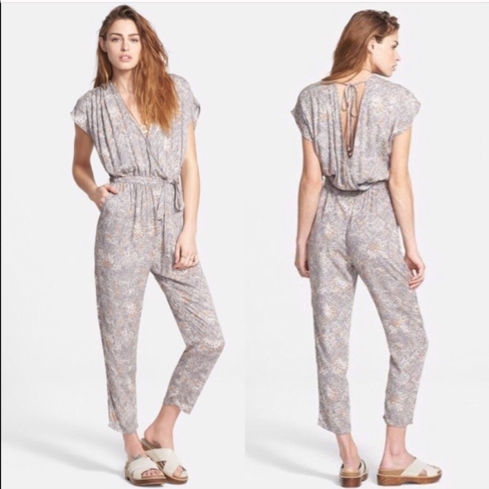 Free People Universal Surplice Jumpsuit